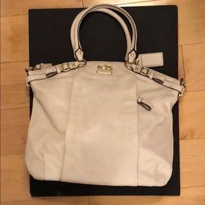 Coach Madison leather Lindsey satchel